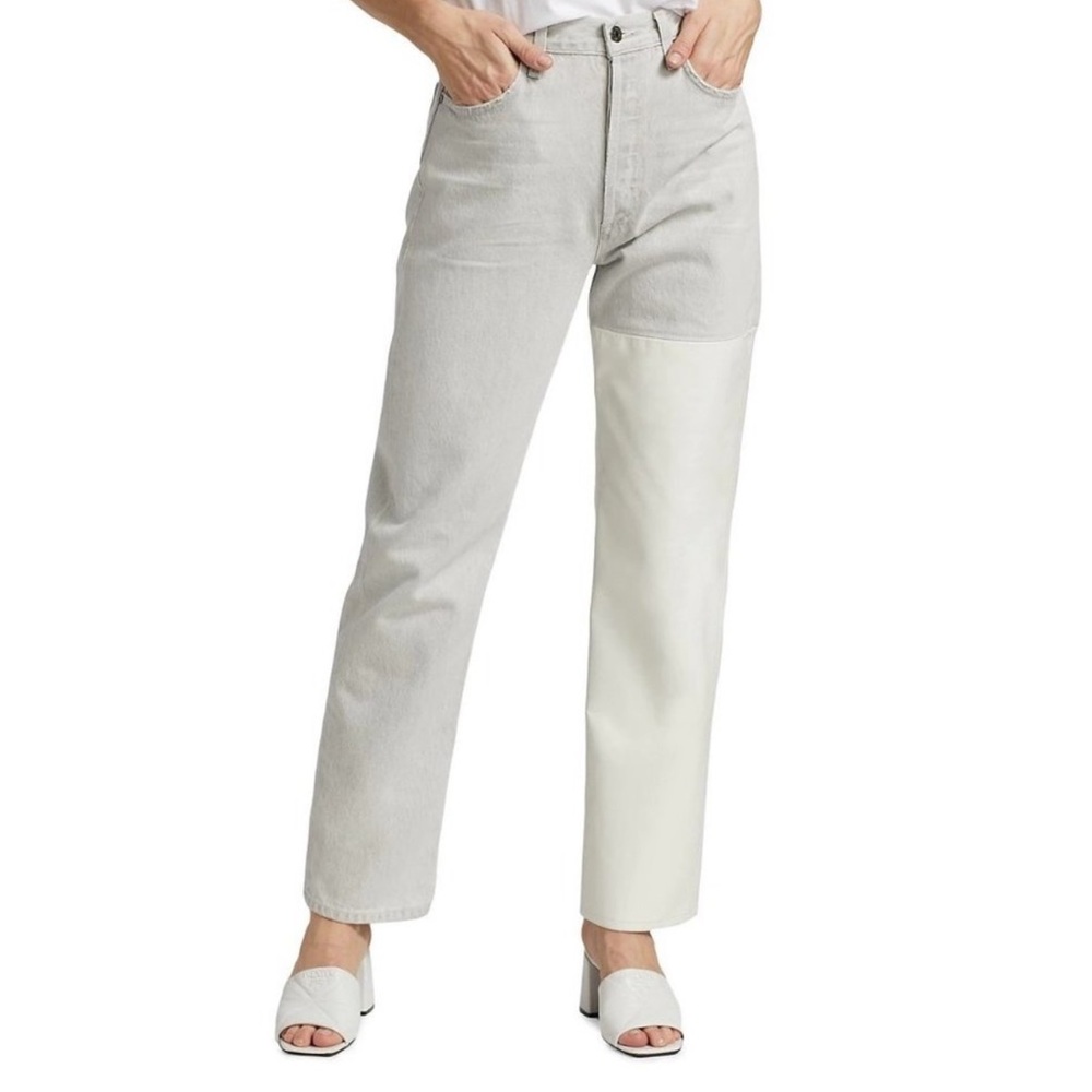 NWT AGOLDE 90s pinch waist high rise straight Jeans